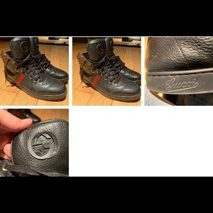 Gucci Mens High tips size 10.5
